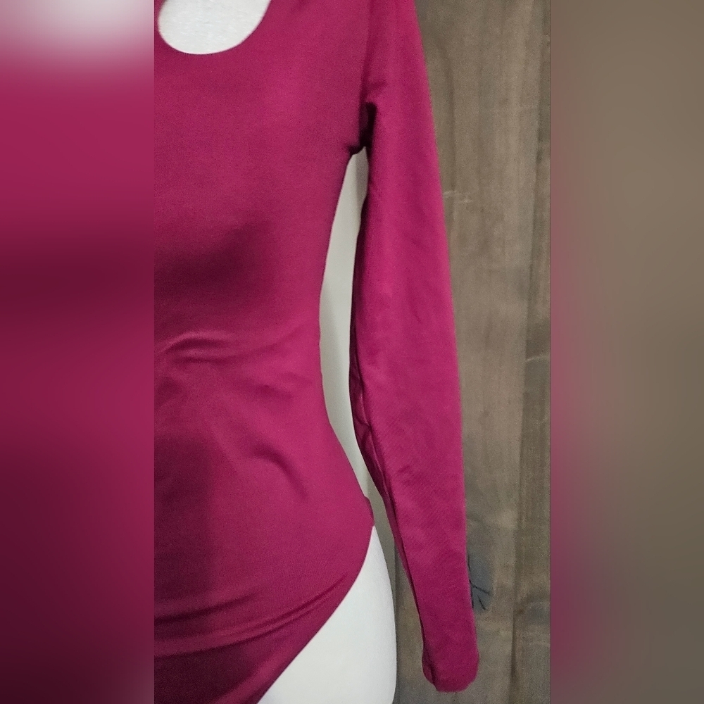 One-Shoulder Pink Top - Picture 9 of 12